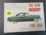 1951 Mercury Auto Brochure