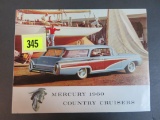 1960 Mercury Country Cruisers Brochure