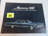 1966 Mercury Auto Brochure