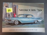 1959 Mercury Oversized Auto Brochure