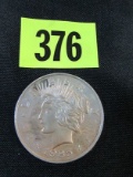 1985 U.S. 1 oz Silver Round/Peace Dollar