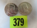 Franklin Half Dollar Lot of (2)