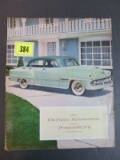 1954 De Soto Oversized Auto Brochure