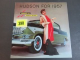 1957 Hudson Auto Brochure/Poster