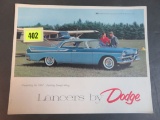 1957 Dodge Lancer Oversized Brochure