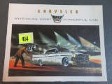 1956 Chrysler Oversized Brochure