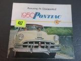 1956 Pontiac Auto Brochure/Poster