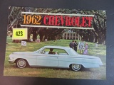1962 Chevrolet Oversized Brochure