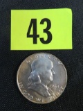 1953-D Franklin Half