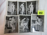 1950's Nudie Photo Set of (6)