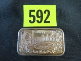 1oz Silver Bar/Congratulations