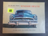 1954 Chrysler Windsor Delux Brochure
