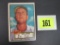 Scarce 1952 Topps High #389 Ben Wade Rc