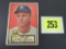 Rare 1952 Topps Salesman Sample Bobby Hogue