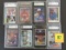 Lot (8) 1980's Baseball Superstar Rookie Cards Rc's Some Graded