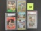 Lot (6) High Grade Vintage Al Kaline Cards