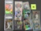 Lot (14) Assorted Topps & Bowman Baseball & Football Refractors, Some Graded