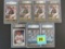 Lot (7) 1991 Mike Mussina Rc's All Graded