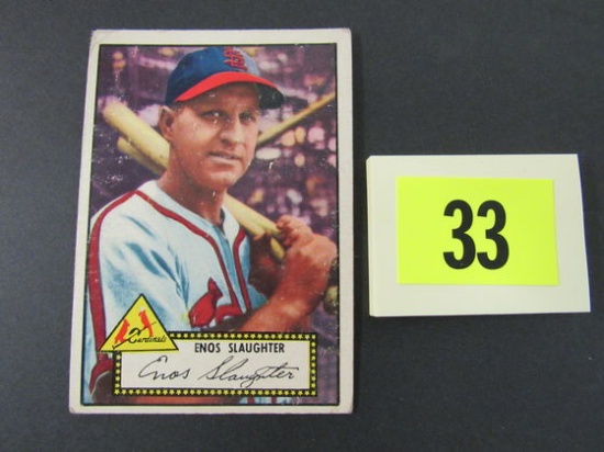 1952 Topps #65 Enos Slaughter