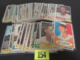 Lot (40) 1961 Topps Baseball Cards Mostly Different