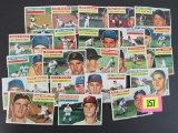 Lot (22 Diff) 1956 Topps Baseball Cards