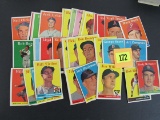 Lot (41) 1958 Topps Baseball Cards