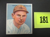 1933 Goudey #190 Fred Schulte