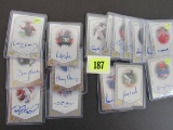 Lot (16) 1997 Sp Top Prospects Autograph Cards W/ Stars