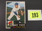 1953 Topps High #246 Roy Face