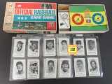 1970 Milton Bradley Baseball Card Game W/ Cards