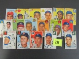 Lot (17 Diff) 1954 Topps Baseball Cards