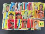Lot (41) 1958 Topps Baseball Cards