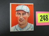 1933 Goudey #198 Irving Jack Burns