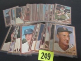 Lot (40+) 1962 Topps Baseball Cards Mostly Different