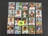 Lot (20 Diff) 1950 Bowman Baseball Cards