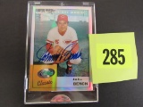 2003 Etopps Signed Johnny Bench Certified Autograph