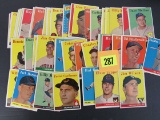 Lot (43) 1958 Topps Baseball Cards