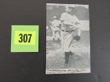 Rare 1907 Wolverine News George Mullin (detroit) Baseball Real Photo Postcard