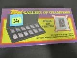 1988 Topps Baseball Gallery Of Champions Metallic Set Sealed