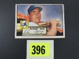 1952 Topps #129 Johnny Mize