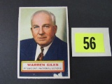 1956 Topps #2 Warren Giles