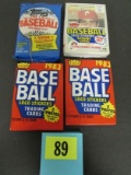 1983 Topps & Fleer Baseball Unopened Pack Lot