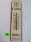 Vintage Curlee Clothes Wooden Advertising Thermometer (Ishpeming, MI)