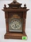 Antique German Key Wind Mantle Clock