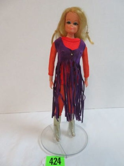 Vintage 1971 Live Action Barbie "PJ" Doll