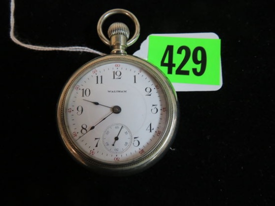 Waltham 17 Jewel Size 18 Pocket Watch