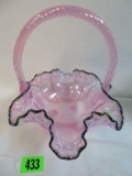 Fenton Pink Carnival Glass 9