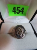 Men's Sterling Silver Military Ring