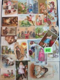 Grouping of (25+) Antique Advertising Trade Cards