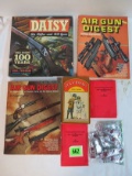Grouping of Vintage Daisy Air Rifle and BB Gun Reference Books and Daisy BB's